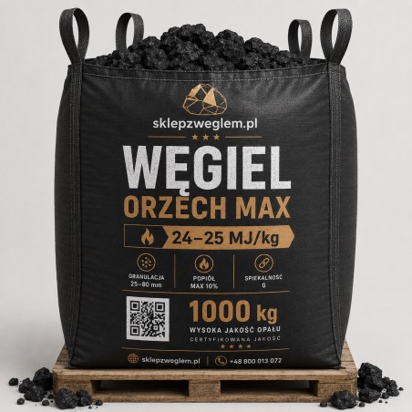 Węgiel Orzech MAX Luzem 25 MJ/kg