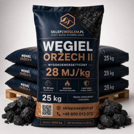 Węgiel Orzech II 28,3 MJ/kg