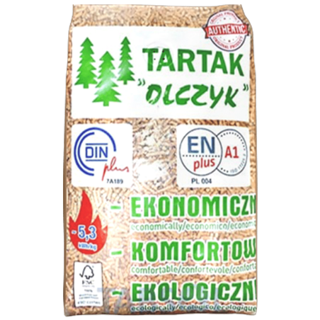 Pellet Olczyk 975kg 16,5 MJ/kg